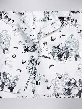 Nightmare Before Christmas/Disney flannel pajama set from Pottery Barn Teen.